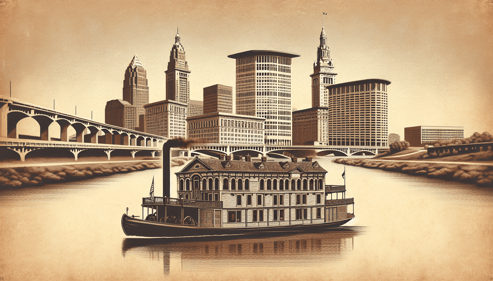 What Are The Historical Sites Along The Cuyahoga River In Cleveland?