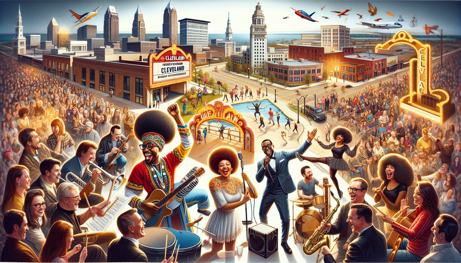 Who Are The Famous Local Entertainers In Cleveland?