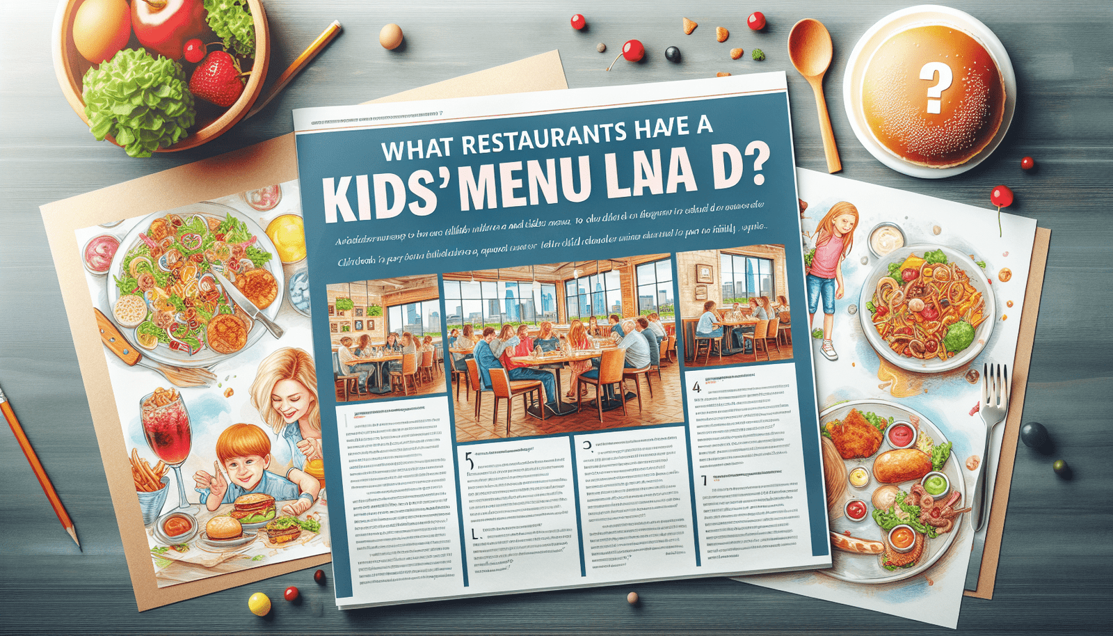 What Restaurants Have A Kids’ Menu In Cleveland?